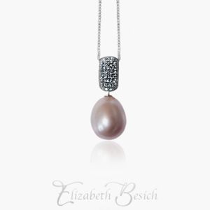 Pink Pearl Necklace